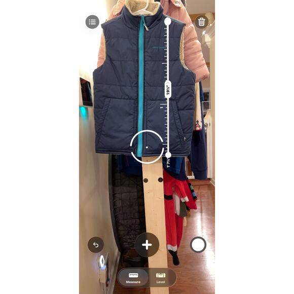 Cody James Boys Sherpa Lined Puffer Vest Blue Teal Zip Size 6 - Picture 3 of 6